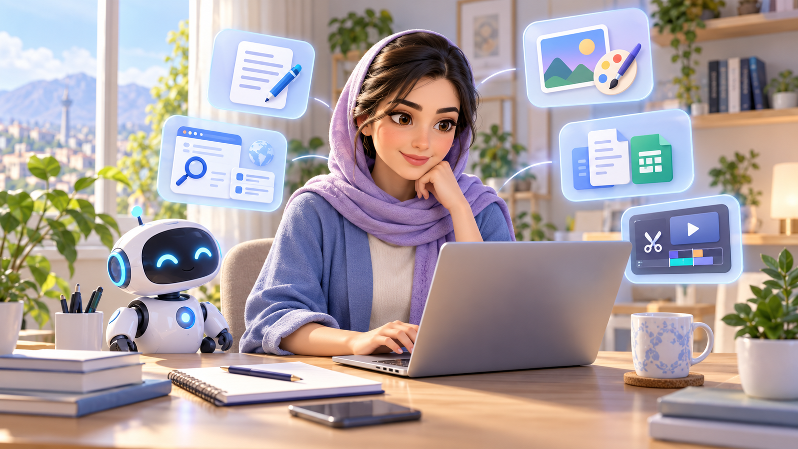 بهترین ابزارهای هوش مصنوعی برای فارسی زبانان